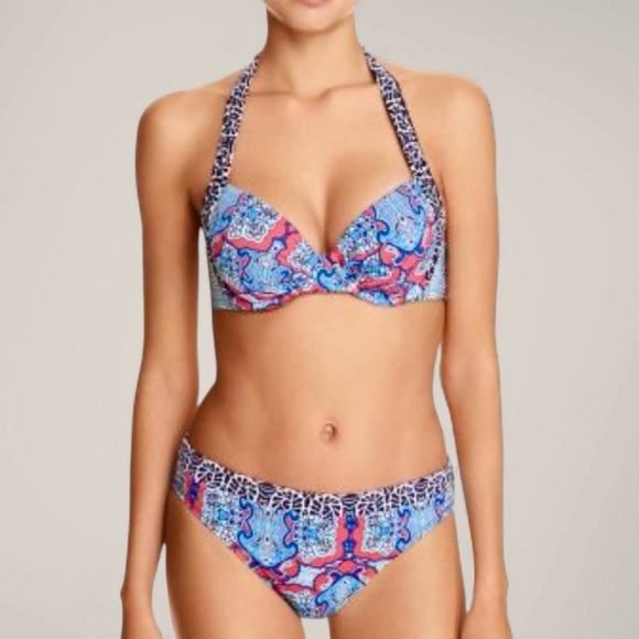 Tommy Bahama Riviera Tile Underwire Cup Bra - Picture 2 of 13